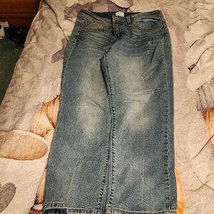 Time and Tru Light Blue Straight Leg Jeans Size 8